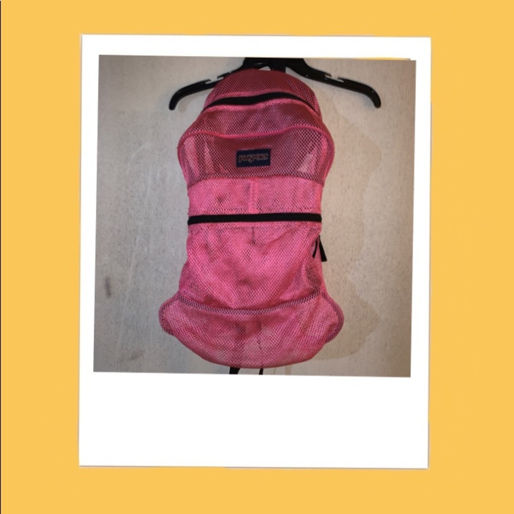 Jansport mesh backpack